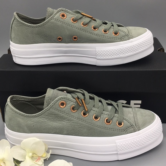 CONVERSE CTAS CLEAN LIFT OX dark stucco/white/whit - Picture 2 of 8